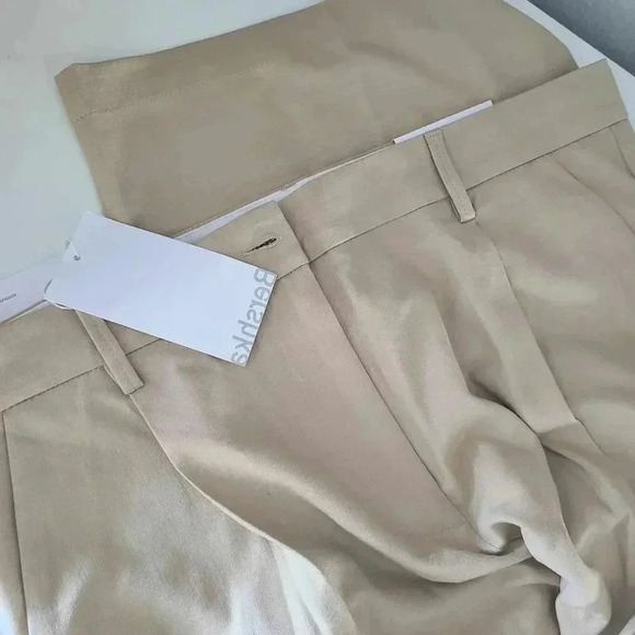 ASOS Tailored wide leg Pants petite 10 - Picture 4 of 6